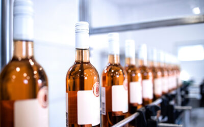 Conservation des vins rosés en bouteilles